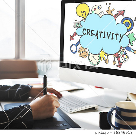 Creativity Ideas Design Thought Bubble Icon Concept Creativity Ideas Design Thought Bubble Icon Concept 26846918