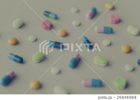Medicine Pill Capsules Tablet Drug Prescription Concept Medicine Pill Capsules Tablet Drug Prescription Concept 26846968
