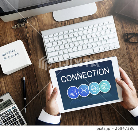 Internet Network Buttons Icon Concept Internet Network Buttons Icon Concept 26847236