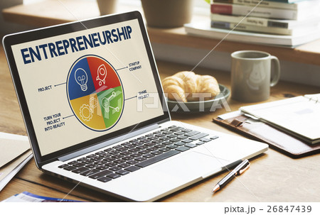 Entrepreneurship Tycoon Small Business Enterprise Concept 26847439