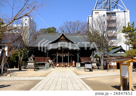 四柱神社社　拝殿 26847652