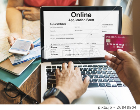 Online Application Form Document Concept Online Application Form Document Concept 26848804