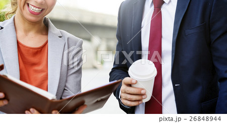 Business People Discussion Happiness Coffee Togetherness Concept Business People Discussion Happiness Coffee Togetherness Concept 26848944