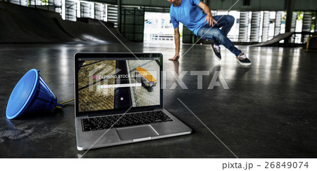 Breakdance Teenager Style Movement Hiphop Concept 26849074