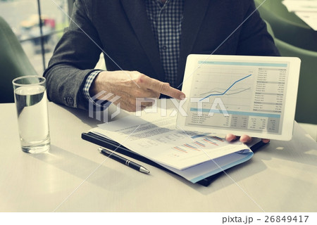 Business Discussion Talking Deal Concept 26849417