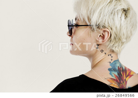 Tattoo Woman Style Glamour Alternative Lifestyle Concept 26849566