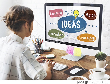 Ideas Vision Research Innovation Concept 26850428