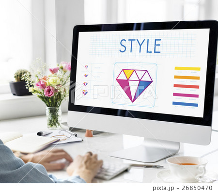 Design Style Graphic Creativity Ideas Illustration Concept 26850470