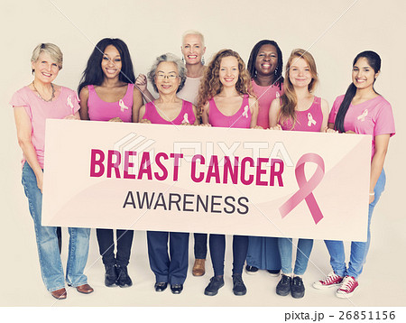 Pink Ribbon Breast Cancer Awareness Concept 26851156