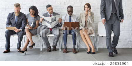 Business People Data Information Technology Concept Business People Data Information Technology Concept 26851904