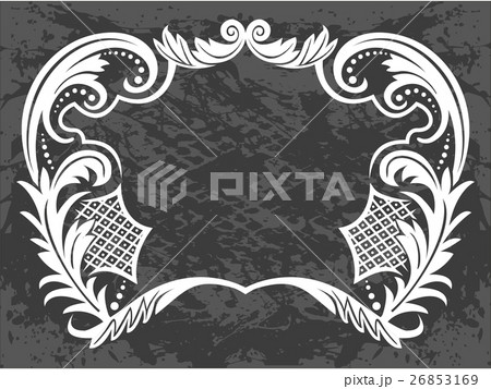 Decorative frame with pattern 26853169
