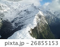 フィヨルドランド上空からの雪山 26855153