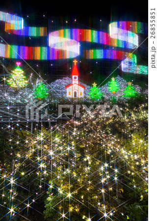 あしかがフラワーパーク イルミネーション 2016年 （栃木県足利市） 【クロスフィルター使用】 26855851