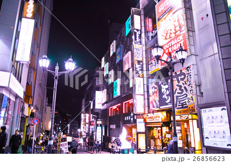 夜の六本木 芋洗坂 夜の六本木 芋洗坂 26856623