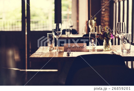 Restaurant Chilling Out Classy Lifestyle Reserved Concept 26859201