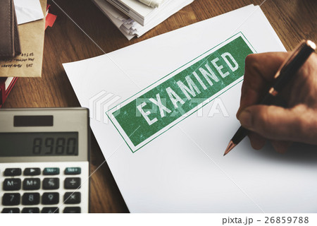 Examined Authorised Certified Verified Approve Concept Examined Authorised Certified Verified Approve Concept 26859788