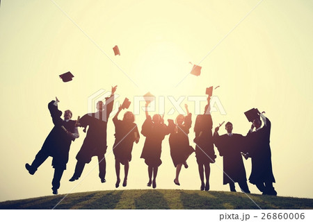 Graduation College School Degree Successful Concept 26860006