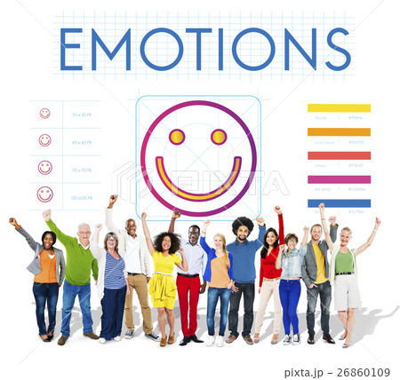 Positive Thinking Happiness Lifestyle Concept Positive Thinking Happiness Lifestyle Concept 26860109