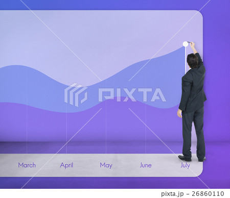 Interaction Connection Statistics Chart Concept 26860110