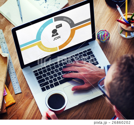 Job Team Join Work Hiring Hired Employed Concept 26860202