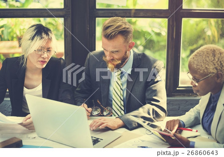 Business People Brainstorming Discussion Corporate Concept 26860643