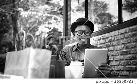 Man Shopping Spending Customer Consumerism Concept 26860733
