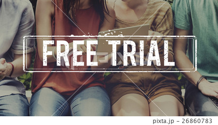 Free Trial Demo Offer Special Testing Bonus Concept Free Trial Demo Offer Special Testing Bonus Concept 26860783