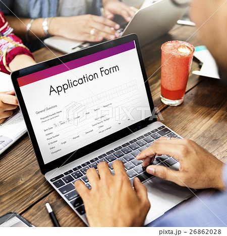 Application Form Document Filling Concept 26862028