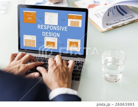 Web Template Website Design Concept 26863993