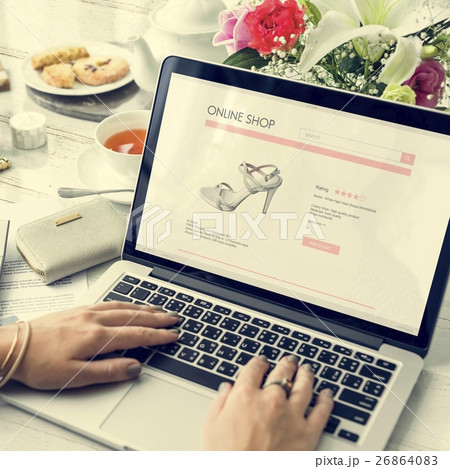 Shopping Commercial Online Internet Concept 26864083