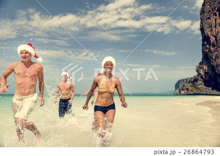 Sea Sunny Vacation Leisure Holiday Friends Concept Sea Sunny Vacation Leisure Holiday Friends Concept 26864793
