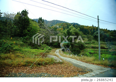 信濃路　紅葉　長野県 26865241