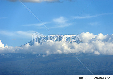 Snow on top of Mount Kilimanjaro Snow on top of Mount Kilimanjaro 26868372