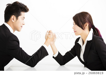 business people with competition concept 26869819