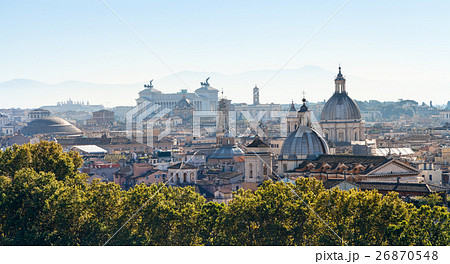 panorama of Rome city in side of Capitoline Hill 26870548