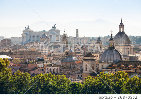 view of ancient center of Rome on Capitoline Hill view of ancient center of Rome on Capitoline Hill 26870552