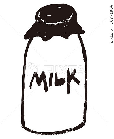ミルクのイラスト素材