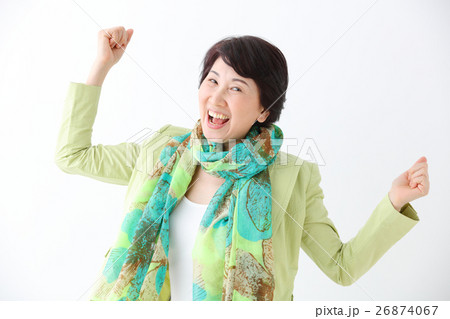 笑顔　ミドル女性 26874067