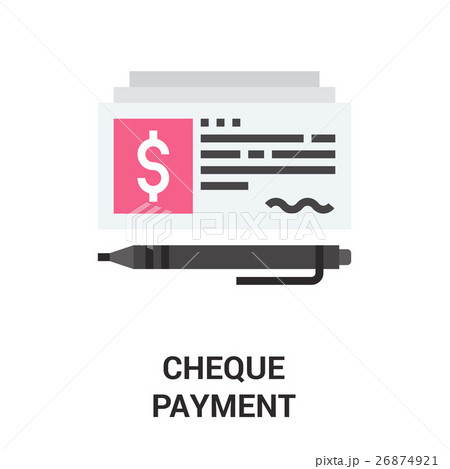 check payment icon concept 26874921