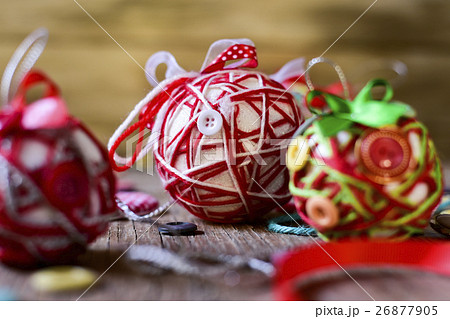 handmade christmas balls 26877905