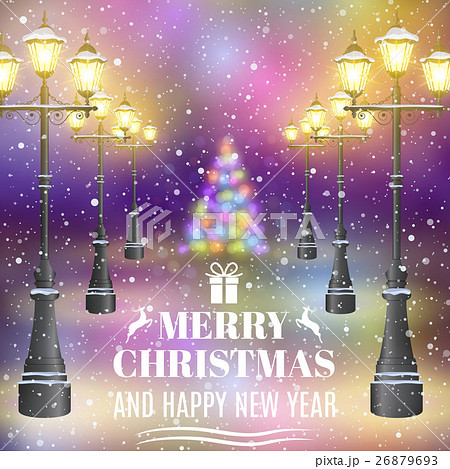 Christmas greeting card. 26879693