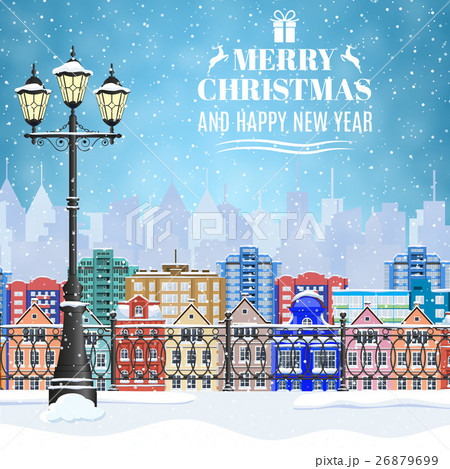 Christmas Winter Cityscape 26879699