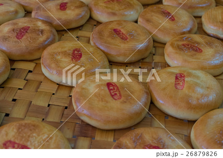Chinese pastry or Moon cake Chinese pastry or Moon cake 26879826