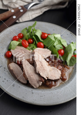 Duck breast with salad Duck breast with salad 26882862