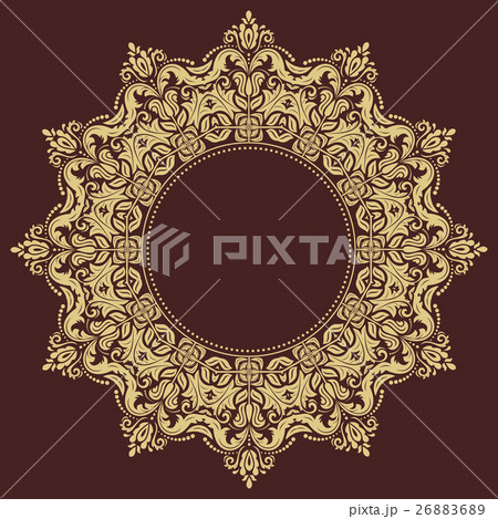 Oriental Abstract Vector Pattern 26883689