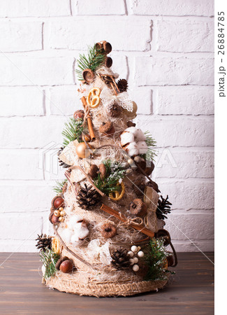 Rustic Christmas topiary 26884785