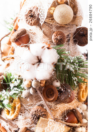 Rustic Christmas topiary 26884790