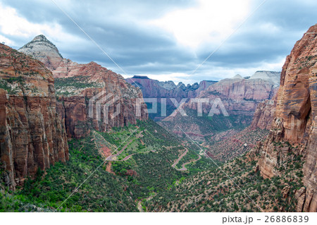 Zion National Park from the top Zion National Park from the top 26886839