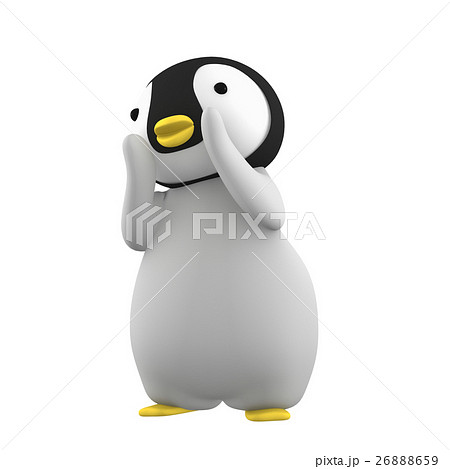 ペンギンの子供１３のイラスト素材