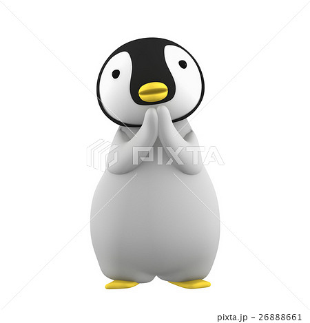 ペンギンの子供１５のイラスト素材